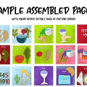 Sensory Haggadah Template – Shop Moms &amp; Crafters