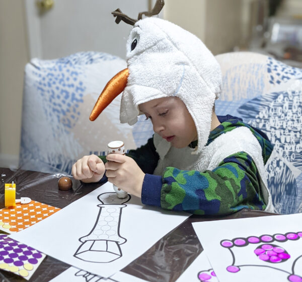 8 PURIM Coloring and Do a Dot Sheets - Image 9