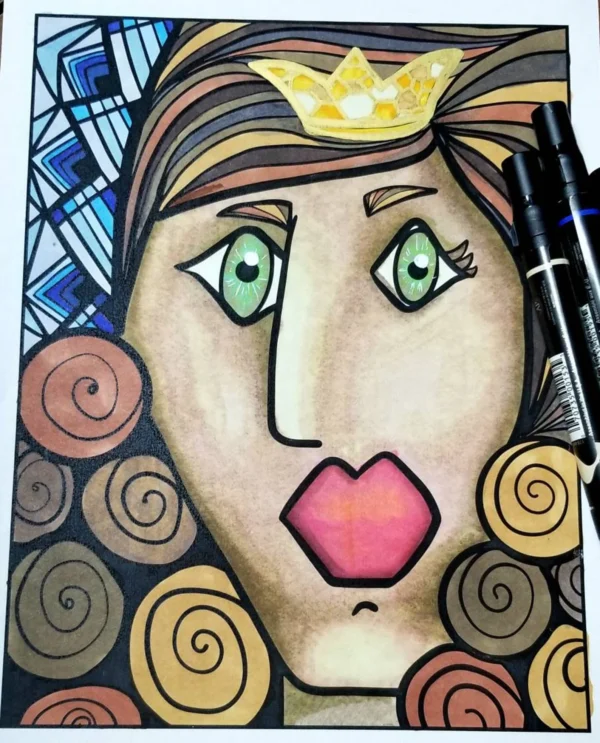 Purim Coloring Pages for Adults / PDF - Image 10