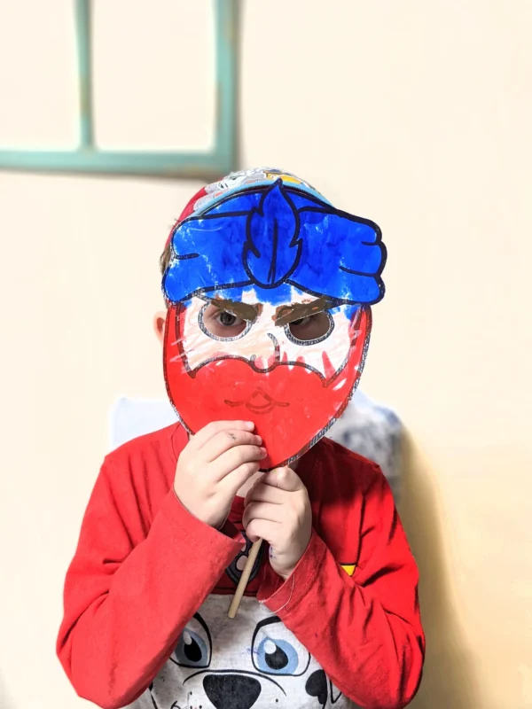 9 Color-in PURIM Masks and Coloring Pages - Image 6