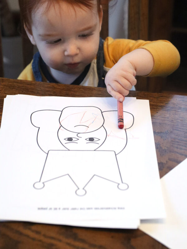 Purim Megillah Craft for Toddlers and Preschool - Image 4