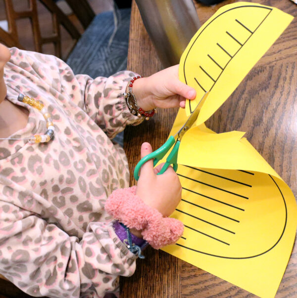 Hairstyle Cutting Craft and Scissors Skills Self Portrait Activity - Image 3