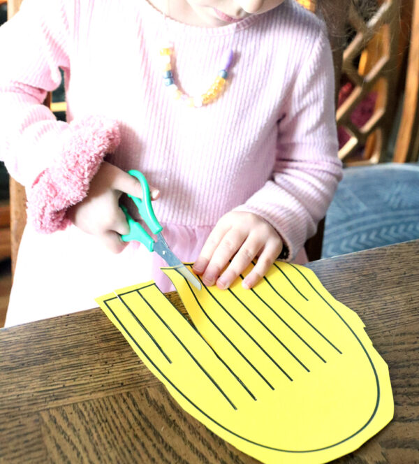 Hairstyle Cutting Craft and Scissors Skills Self Portrait Activity - Image 4