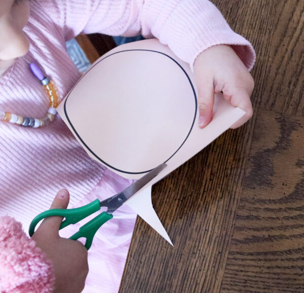 Hairstyle Cutting Craft and Scissors Skills Self Portrait Activity - Image 5