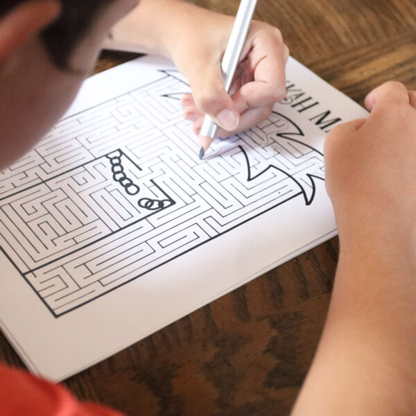 Sukkot Mazes | Printable High Holidays Fun Pages - Image 10