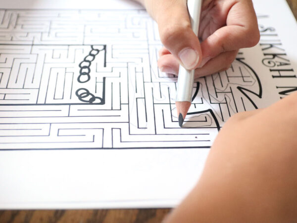 Sukkot Mazes | Printable High Holidays Fun Pages - Image 11