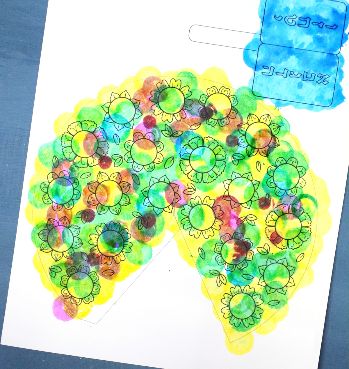 Mt. Sinai (Har Sinai) Craft for Kids - Parshat Yitro and Shavuot - Image 5