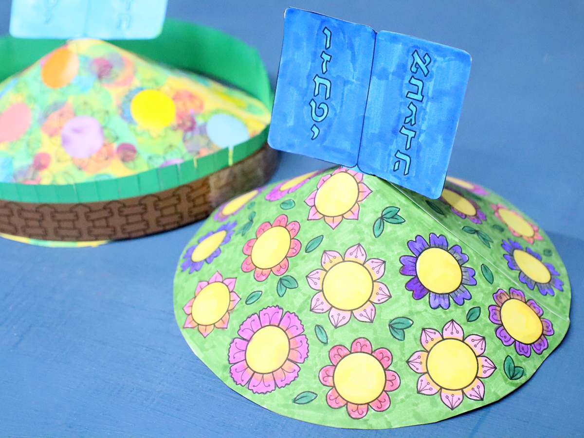 Mt. Sinai (Har Sinai) Craft for Kids - Parshat Yitro and Shavuot - Image 18