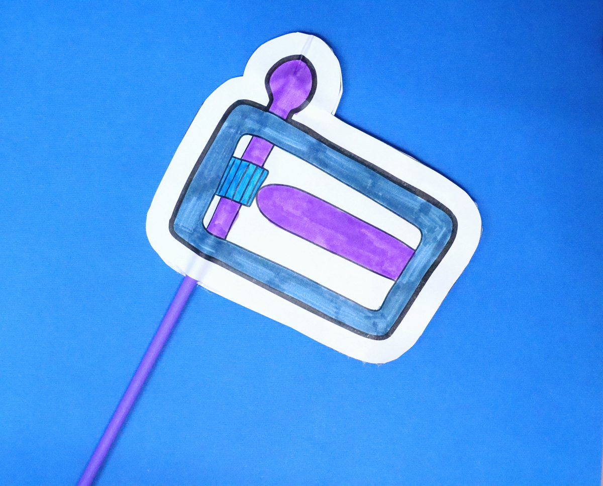 8 Purim Paper Graggers Craft Template - Coloring Pages and Crafts - Image 20