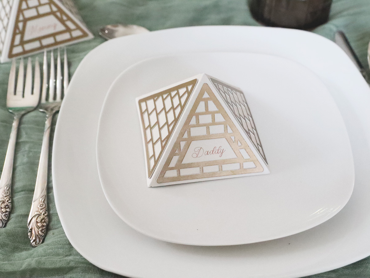 Great Pyramids of Egypt Passover Place Cards SVG and Printable | Cut File and PDF for Pesach - Image 18