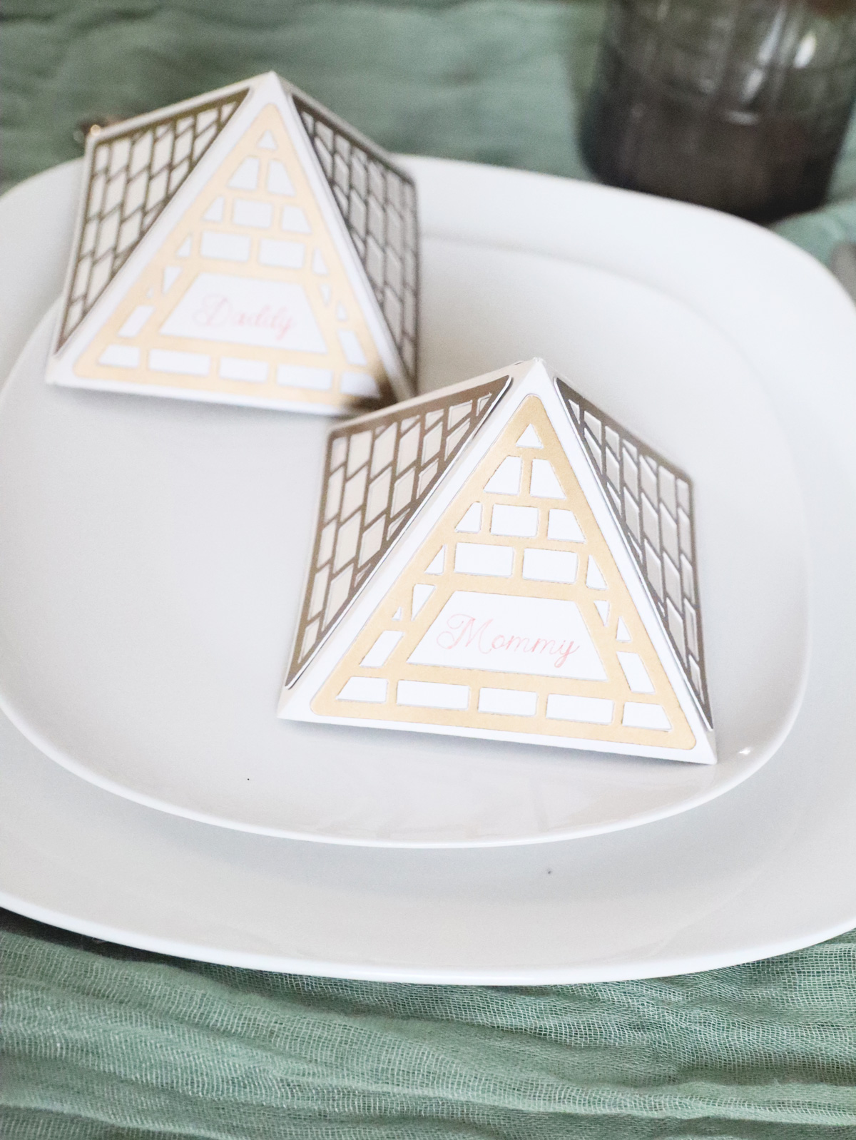 Great Pyramids of Egypt Passover Place Cards SVG and Printable | Cut File and PDF for Pesach - Image 19