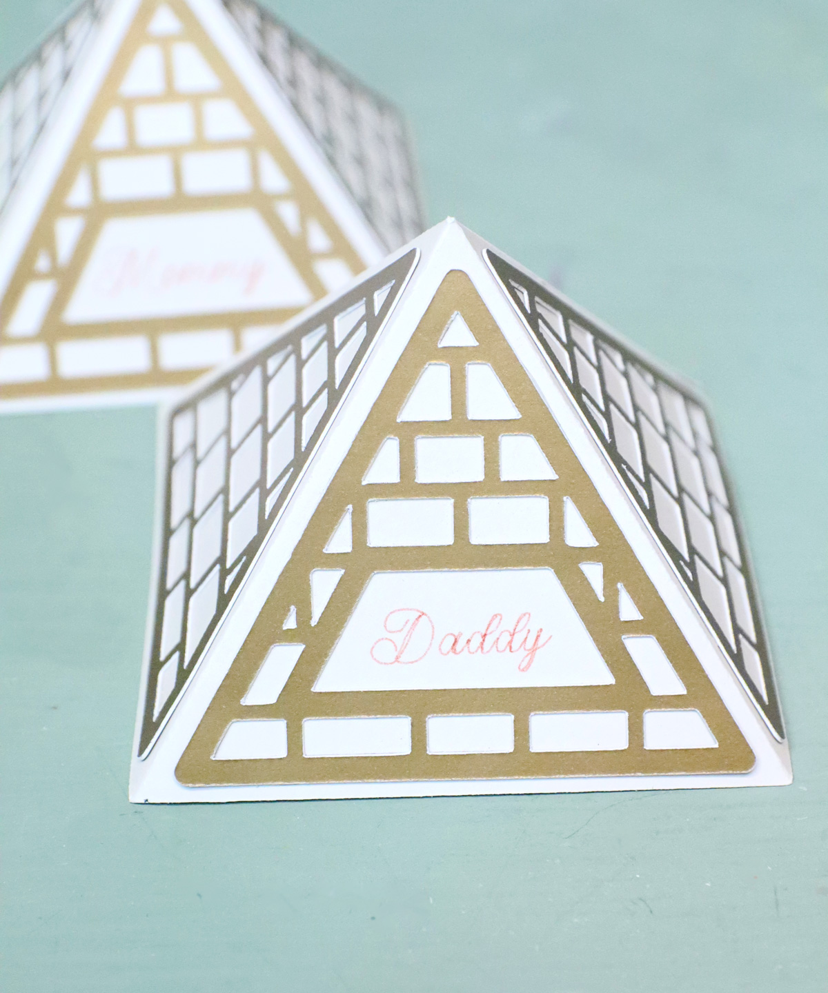 Great Pyramids of Egypt Passover Place Cards SVG and Printable | Cut File and PDF for Pesach - Image 23