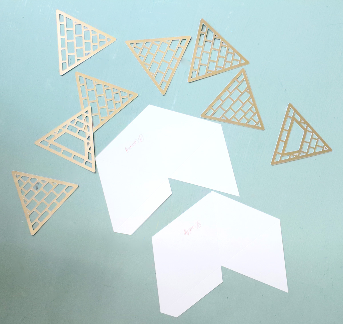 Great Pyramids of Egypt Passover Place Cards SVG and Printable | Cut File and PDF for Pesach - Image 7